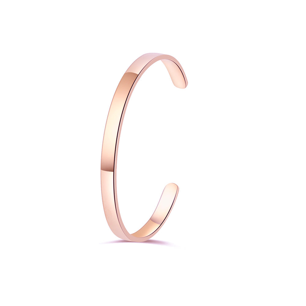 Bracciale bangle inciso personalizzato