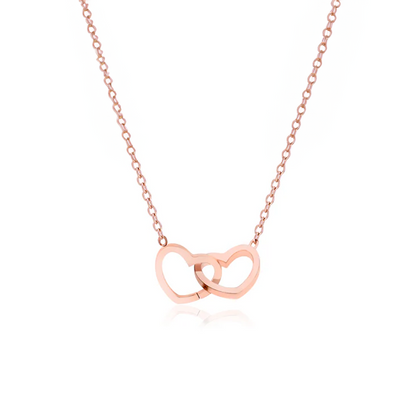 Double Heart Necklace